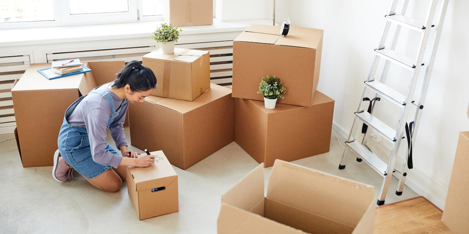 How to pack your house for a long distance move
